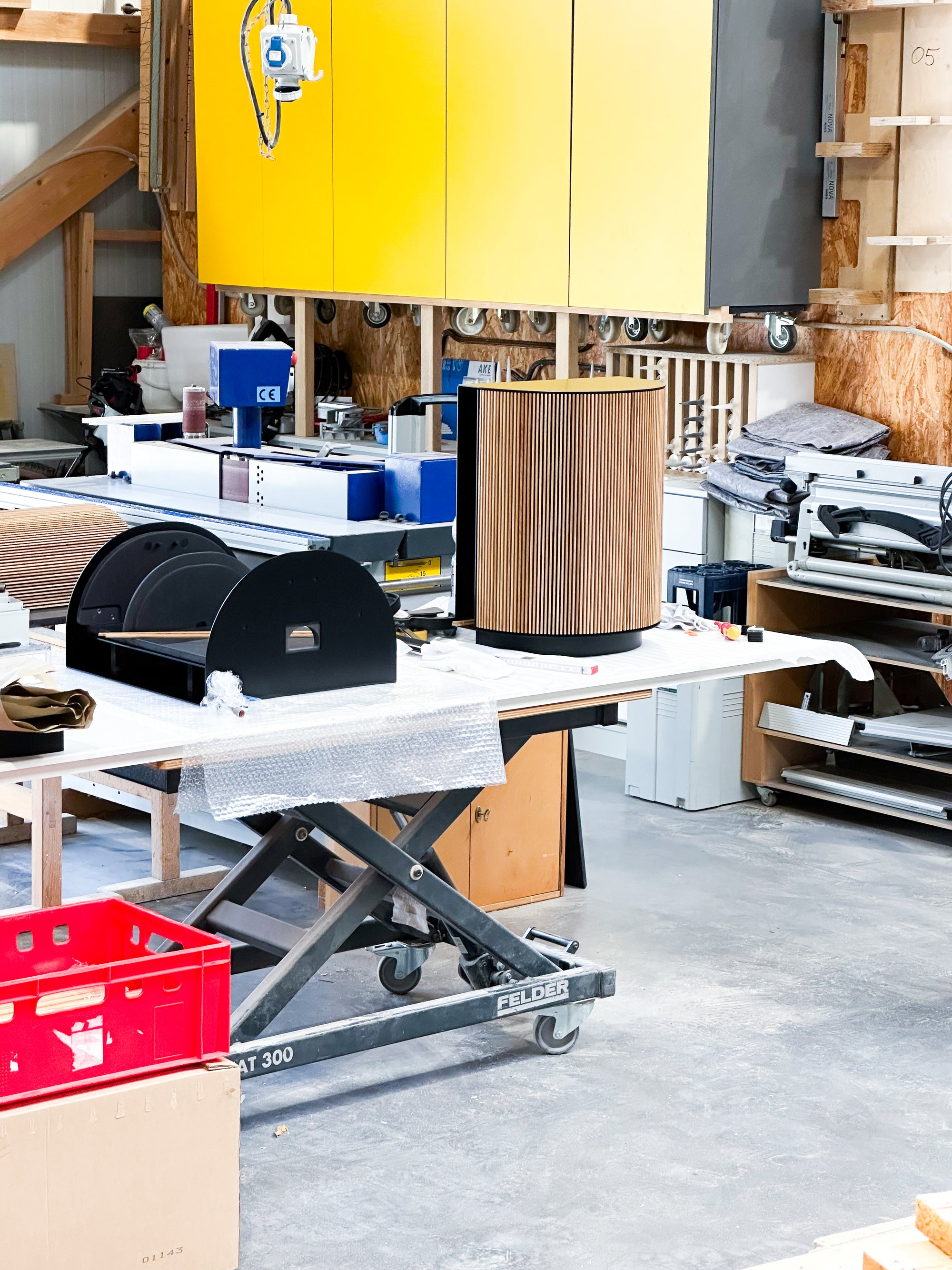 Werkstatt in Konstruktion