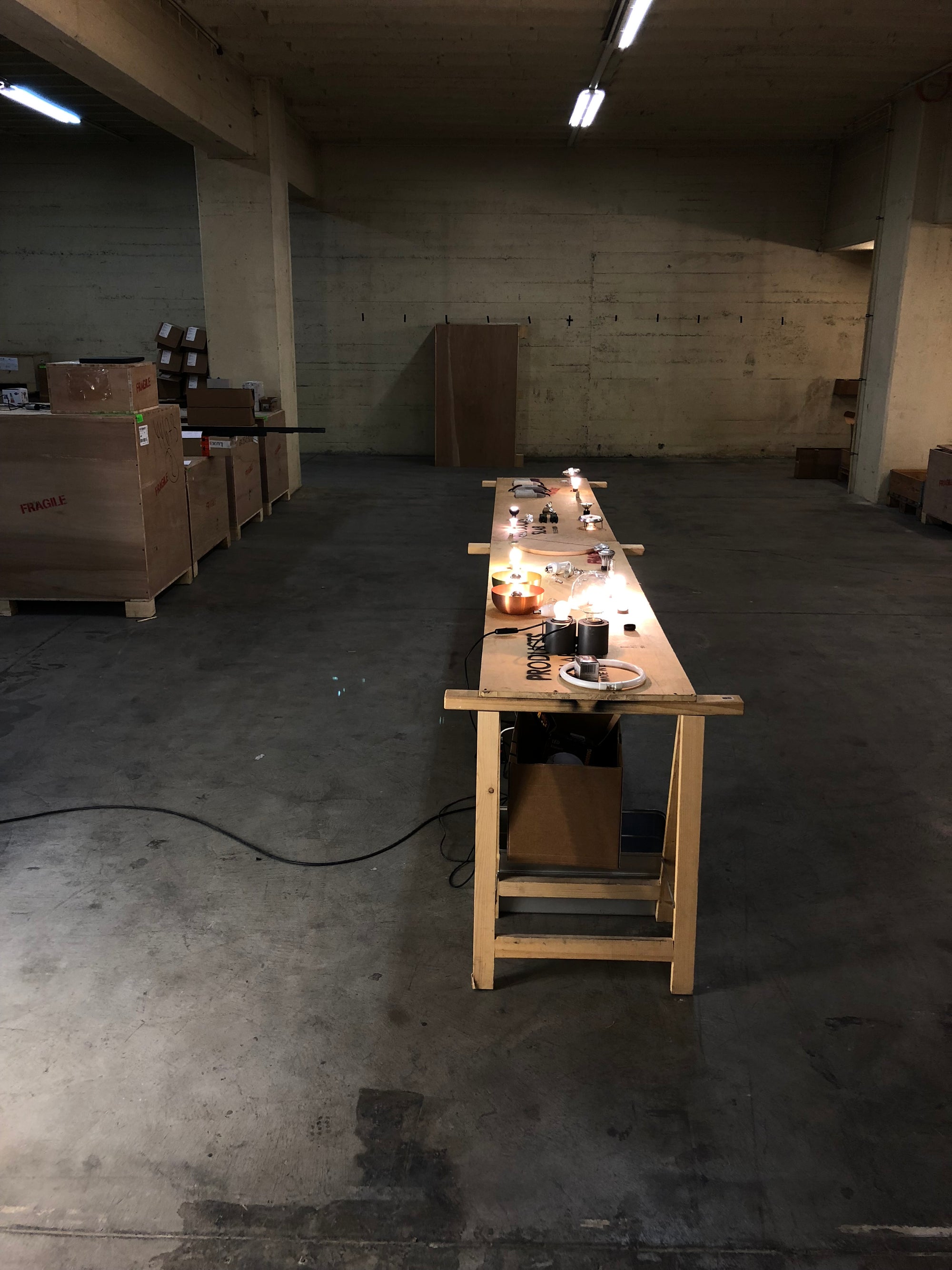 Bemusterung Leuchten Design Studio