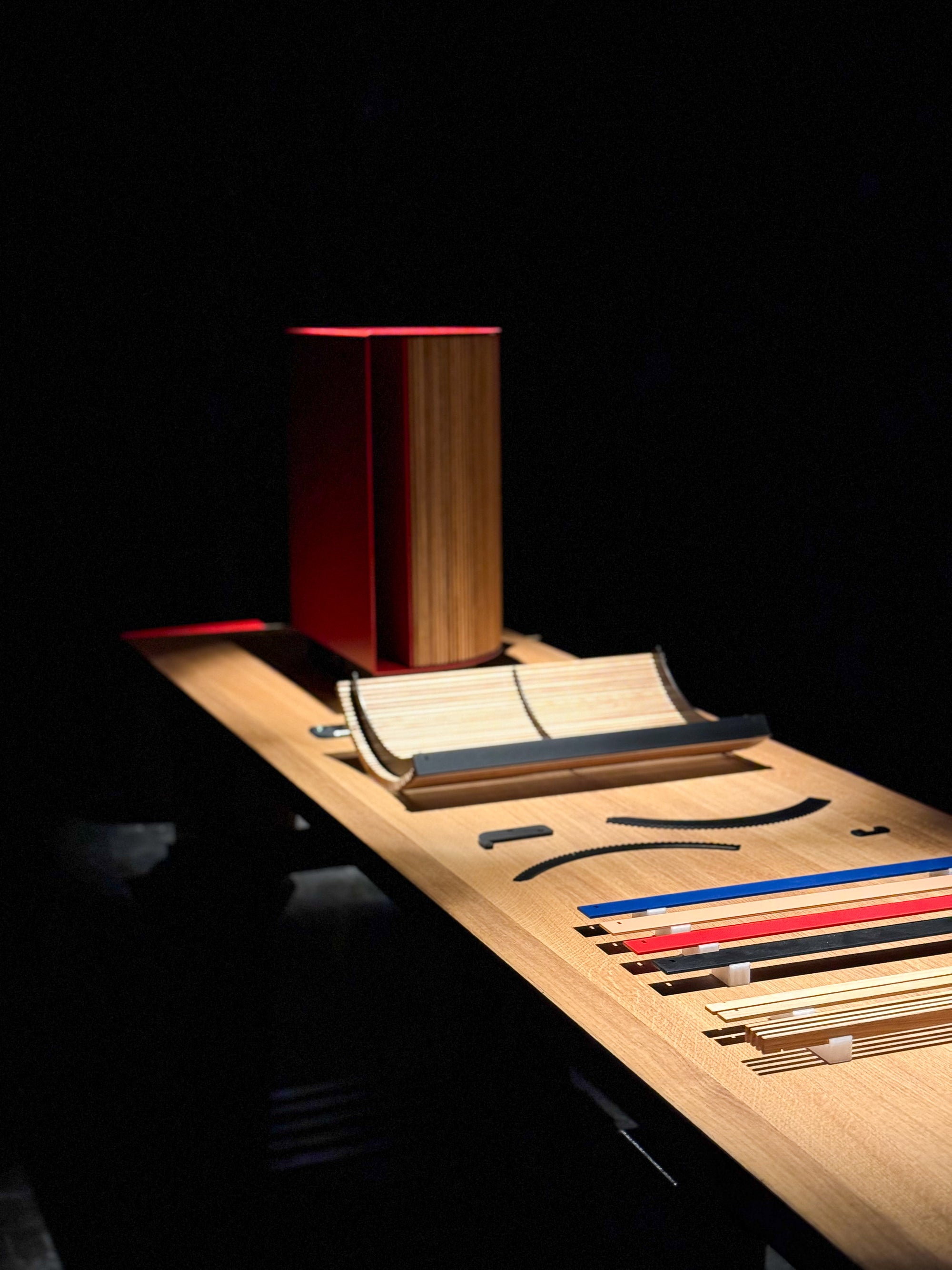 Showroom Carl Mond in atmosphärischem Licht